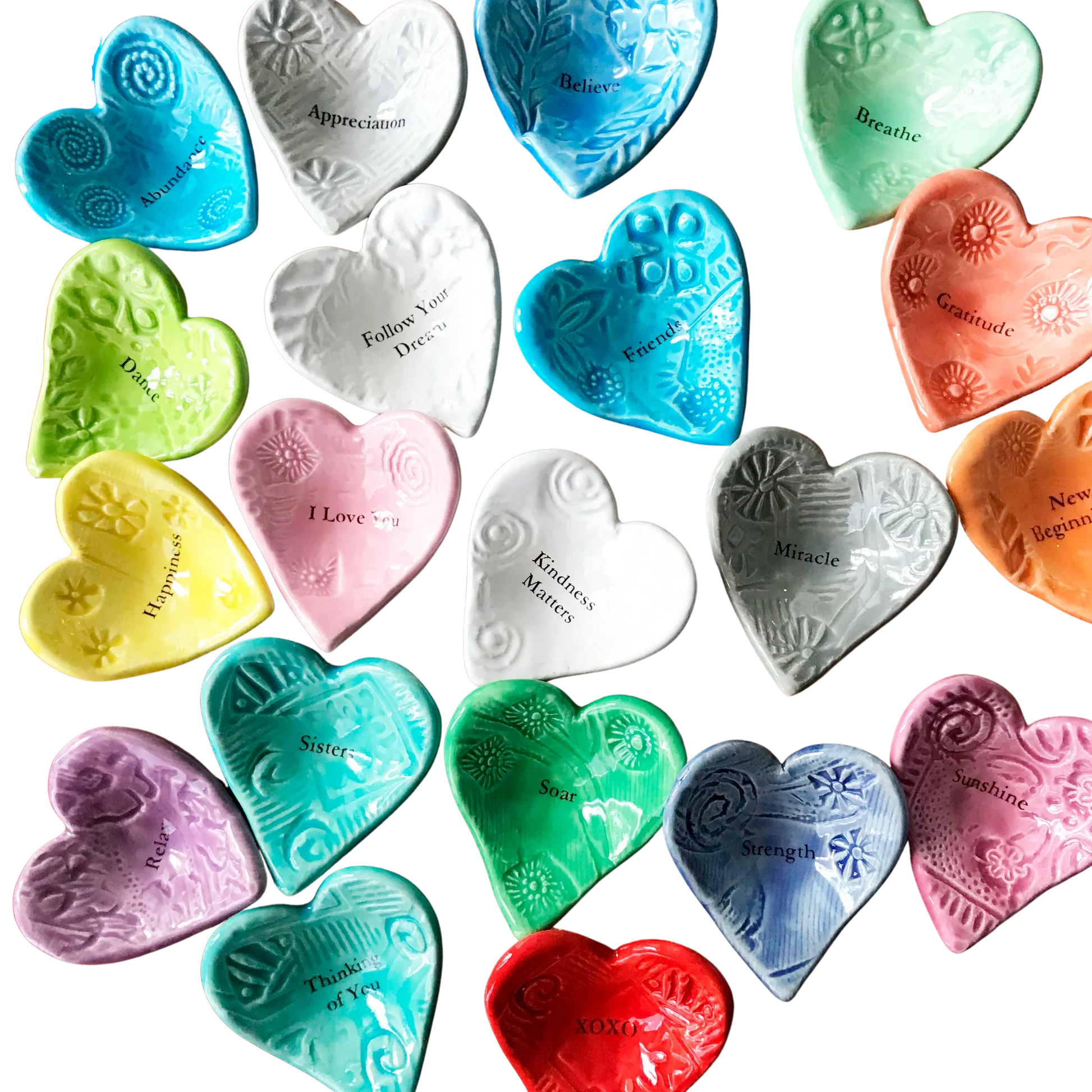 Hand Made Ceramic Heart