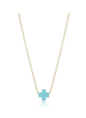E. Newton e. girl Signature Cross Necklace  - 3 Colors