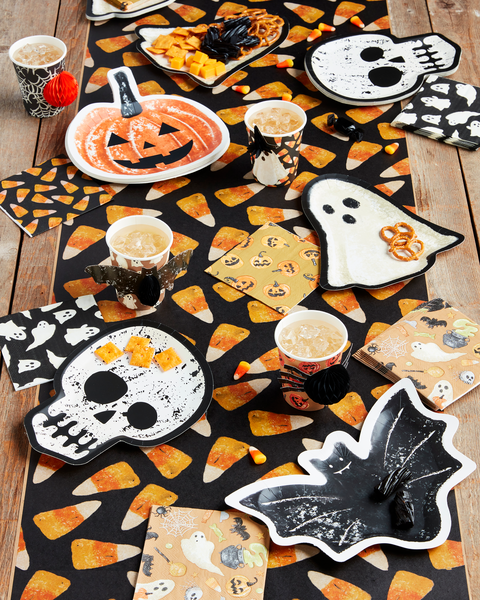 Halloween Plates and Napkin Set - 4 Styles